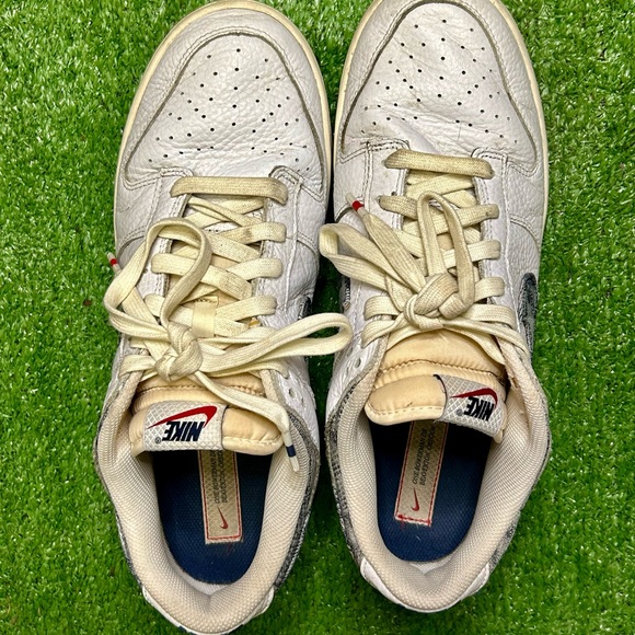 Nike Dunk Low “washed denim” Size 11 - Picture 6 of 9